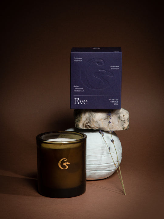 EVE Scented Candle - Relaxing Lavender Fragrance
