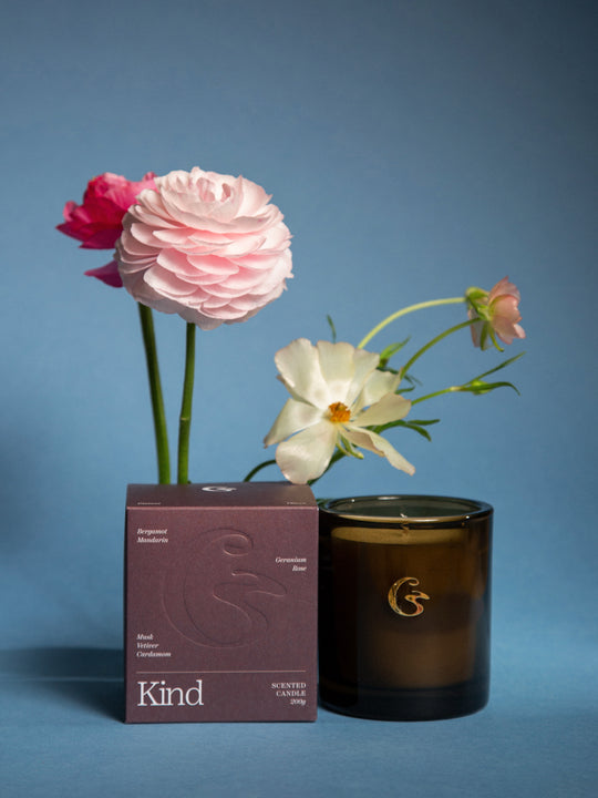 KIND Scented Candle - Indian Rose Scent