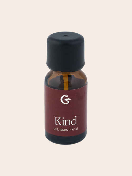KIND Oil Blend (15ml) - Geranium, Rose, Cardamon and Amber