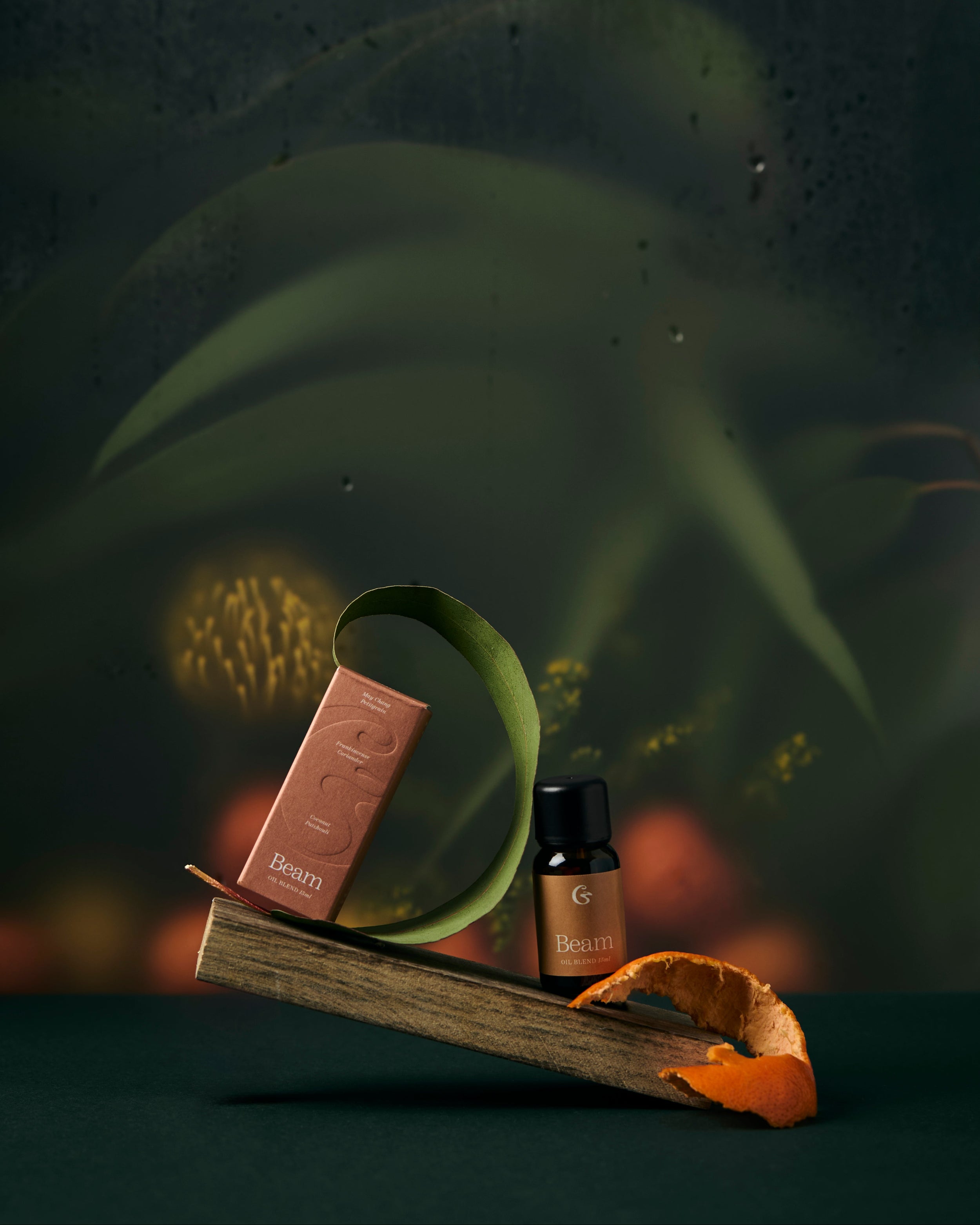 1 small small bottle and a box with the word &